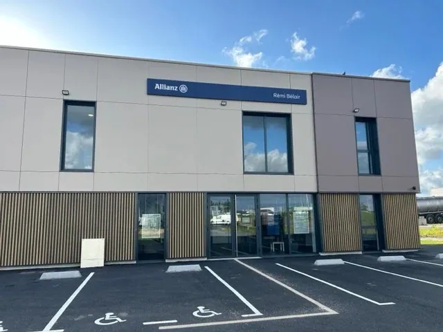 Agence Allianz de Villers-Bocage dont le système de vidéoprotection a été remis en service