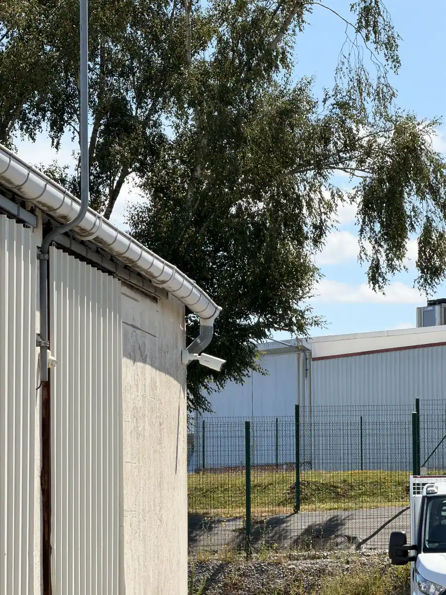Parc de matériel sous vidéoprotection installée par MK Sécurité